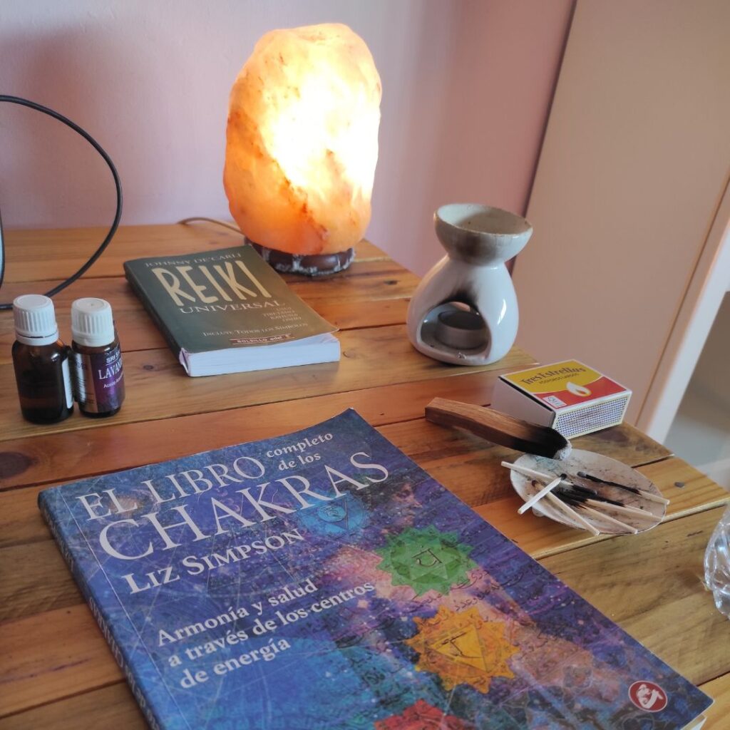 espacio físico en una sesión de reiki